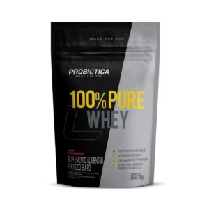 100% PURE WHEY REFIL (825G) - Morango